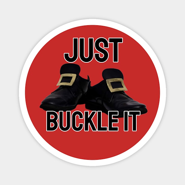 ONE TWO BUCKLE MY SHOE MEME Magnet by Cult Classics